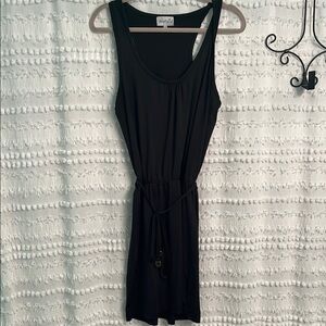 Mud Pie Black Sleeveless Mini Dress